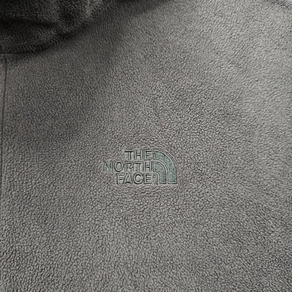 The North Face Sweatshirt‎ Mens Large Brown 1/4 Zip Fleece Pullover Outdoor